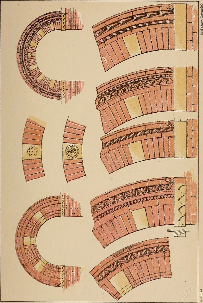 An illustration from Brick and marble in the Middle Ages: notes of a tour in the north of Italy, 1855, leaf 106