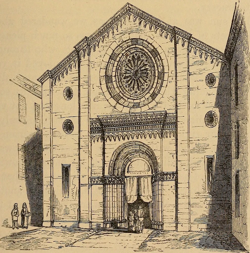 An illustration from Brick and marble in the Middle Ages: notes of a tour in the north of Italy, 1855, leaf 108