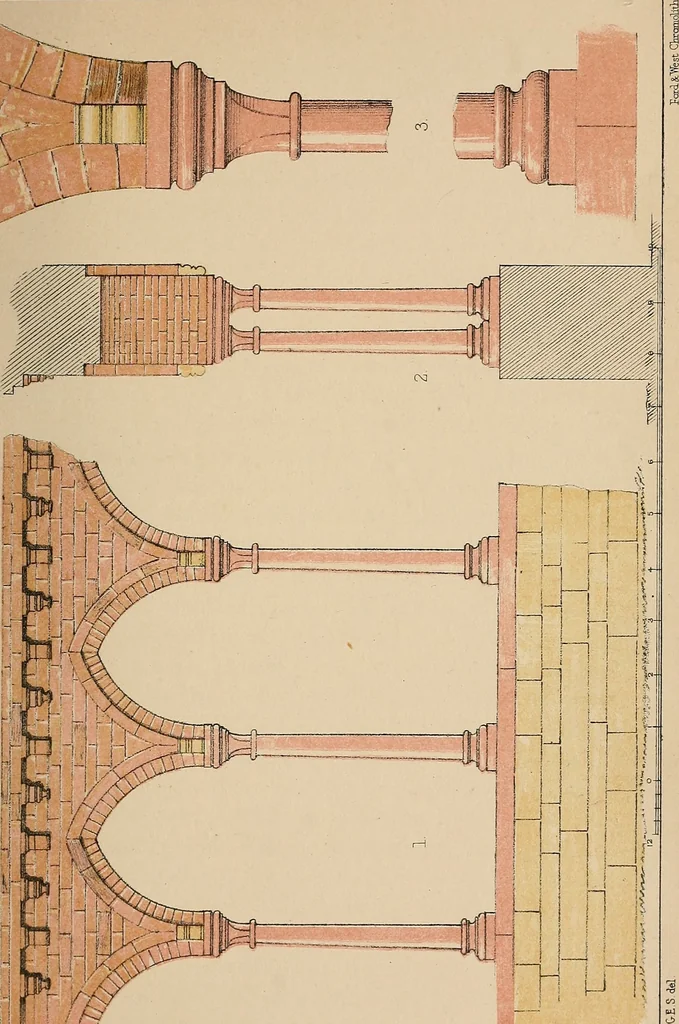 An illustration from Brick and marble in the Middle Ages: notes of a tour in the north of Italy, 1855, leaf 146