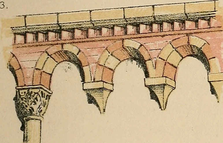 An illustration from Brick and marble in the Middle Ages: notes of a tour in the north of Italy, 1855, leaf 158