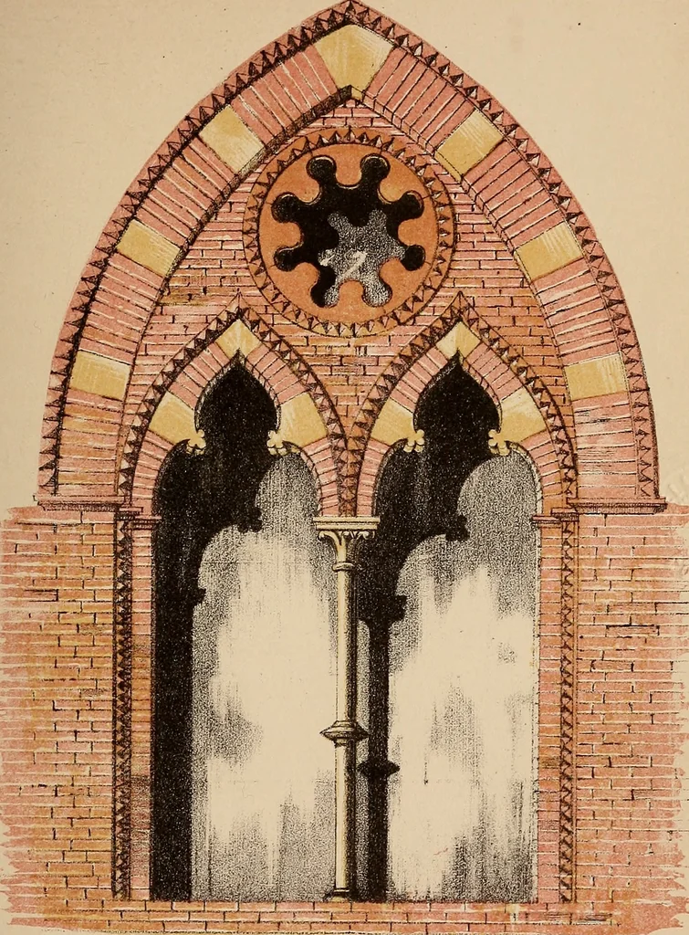 An illustration from Brick and marble in the Middle Ages: notes of a tour in the north of Italy, 1855, leaf 254