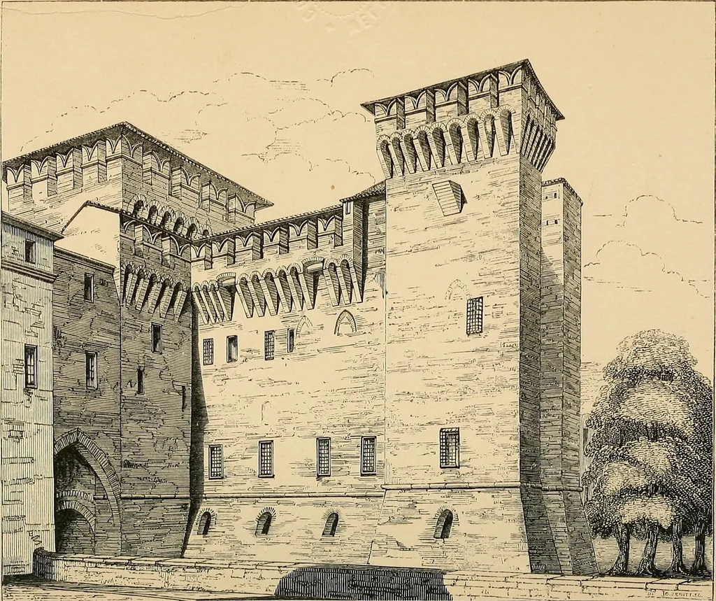 An illustration from Brick and marble in the Middle Ages: notes of a tour in the north of Italy, 1855, leaf 257