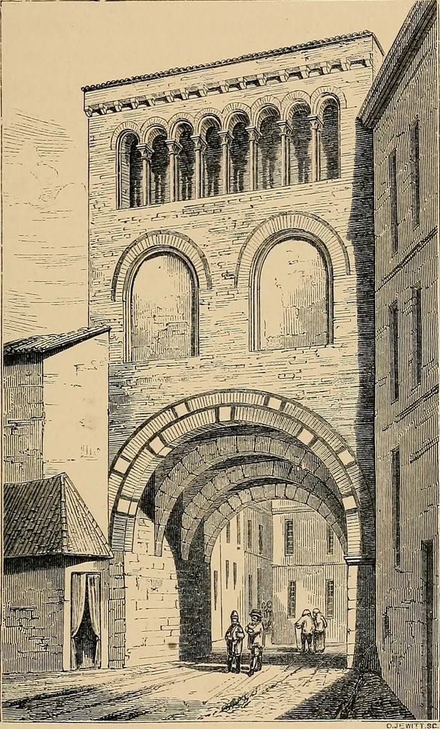 An illustration from Brick and marble in the Middle Ages: notes of a tour in the north of Italy, 1855, leaf 260