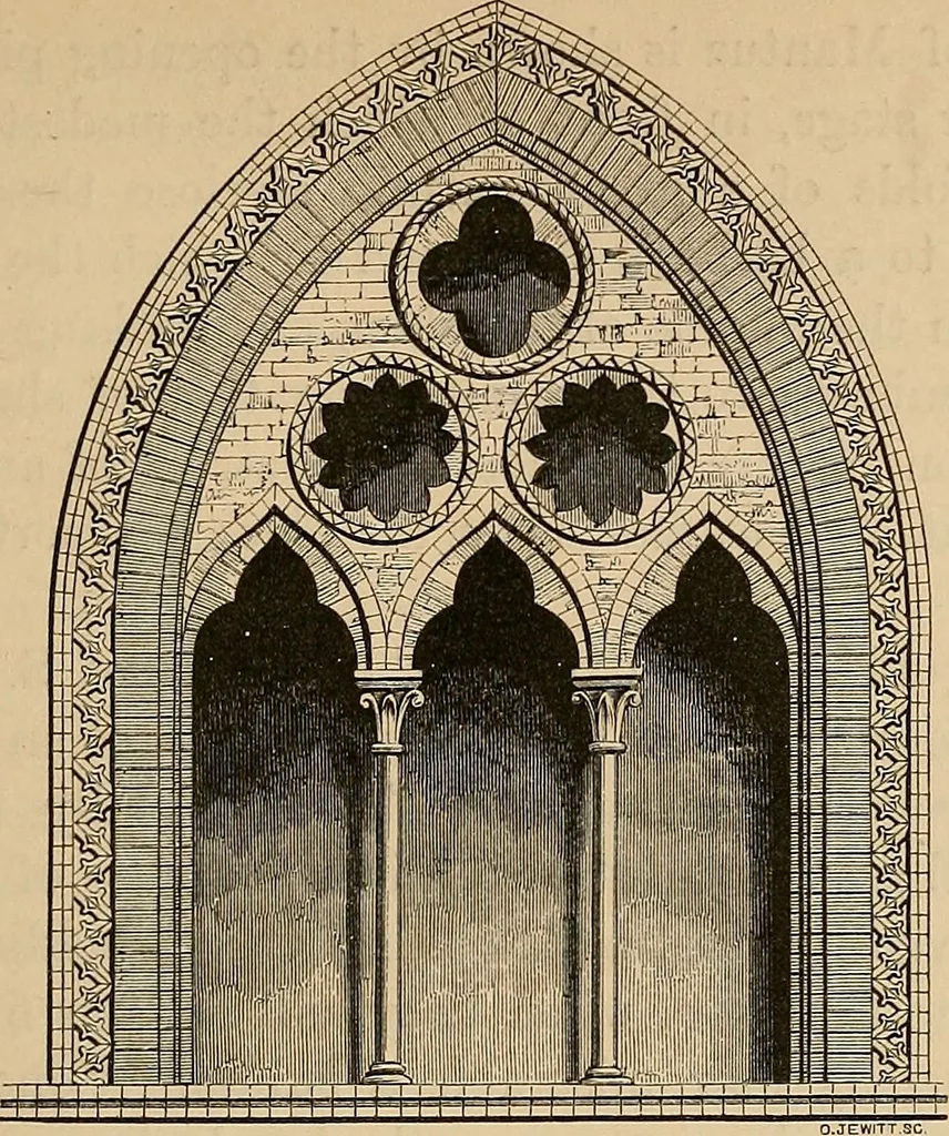 An illustration from Brick and marble in the Middle Ages: notes of a tour in the north of Italy, 1855, leaf 264