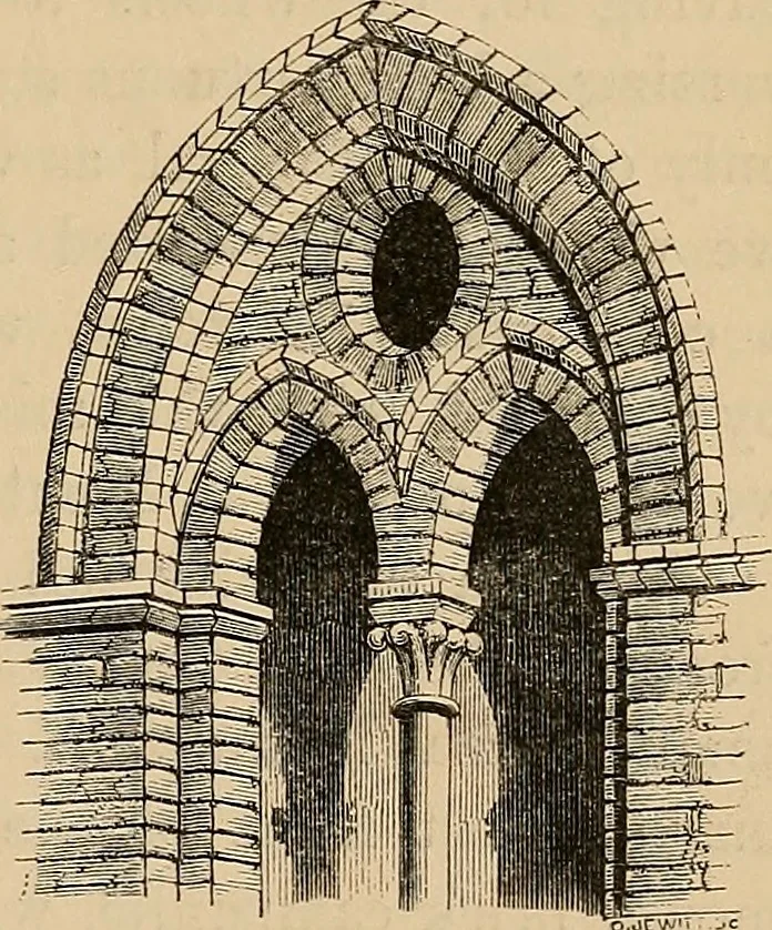 An illustration from Brick and marble in the Middle Ages: notes of a tour in the north of Italy, 1855, leaf 268