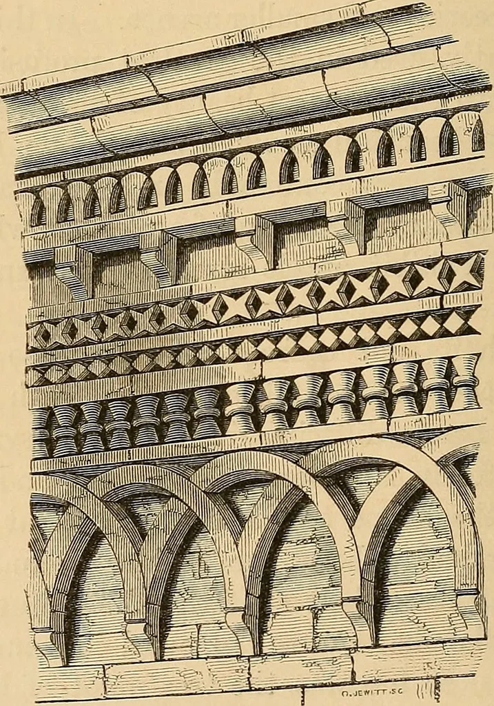 An illustration from Brick and marble in the Middle Ages: notes of a tour in the north of Italy, 1855, leaf 355
