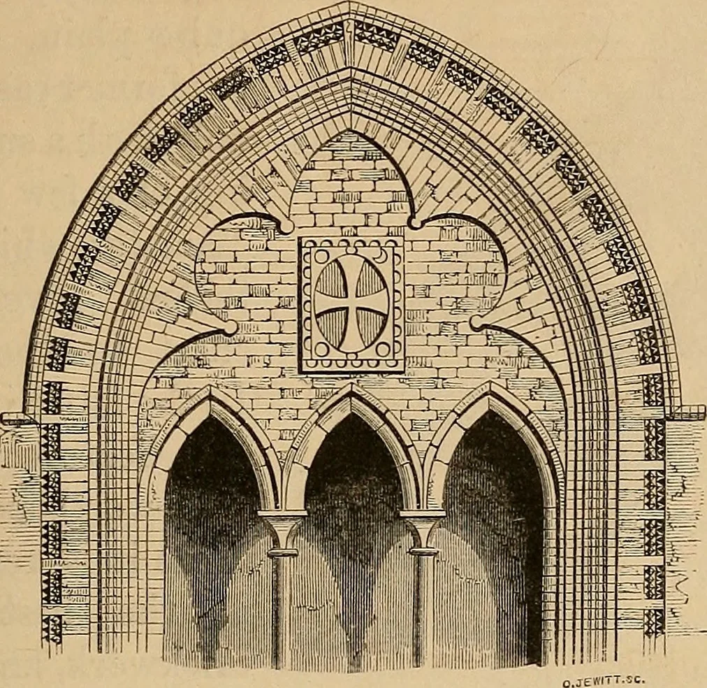 An illustration from Brick and marble in the Middle Ages: notes of a tour in the north of Italy, 1855, leaf 364