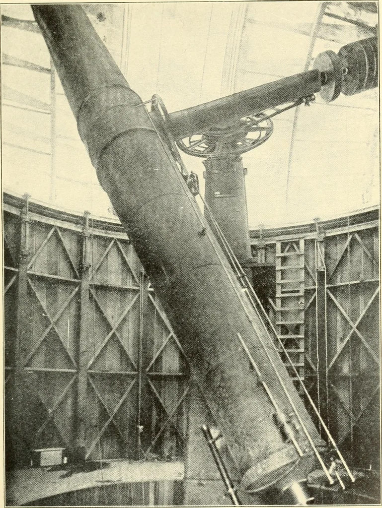 An illustration from Brief biography and popular account of the unparalleled discoveries of T. J. J. See .., 1913, leaf 136