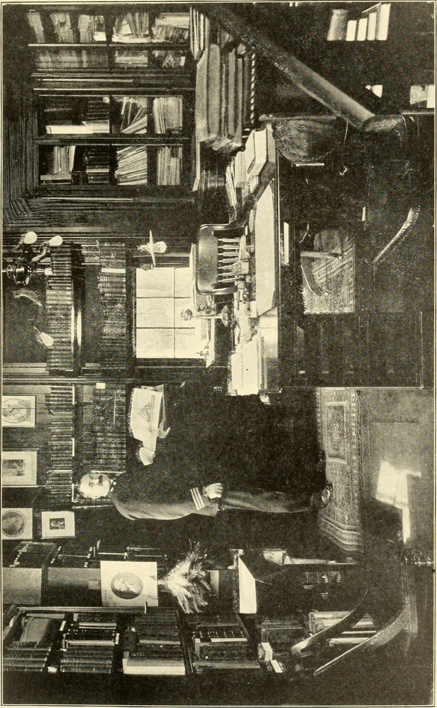 An illustration from Brief biography and popular account of the unparalleled discoveries of T. J. J. See .., 1913, leaf 182