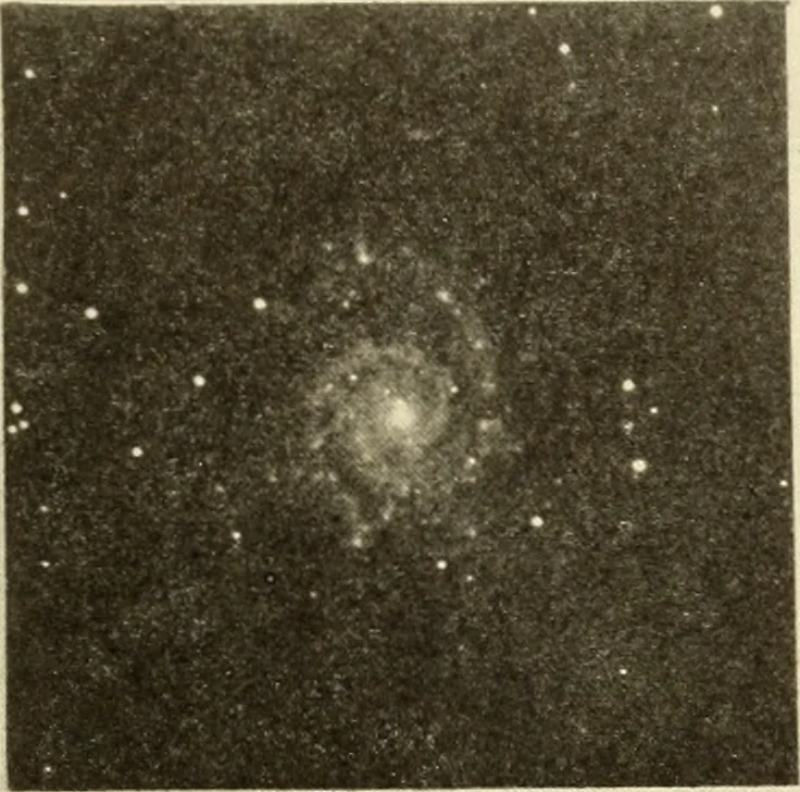 An illustration from Brief biography and popular account of the unparalleled discoveries of T. J. J. See .., 1913, leaf 320