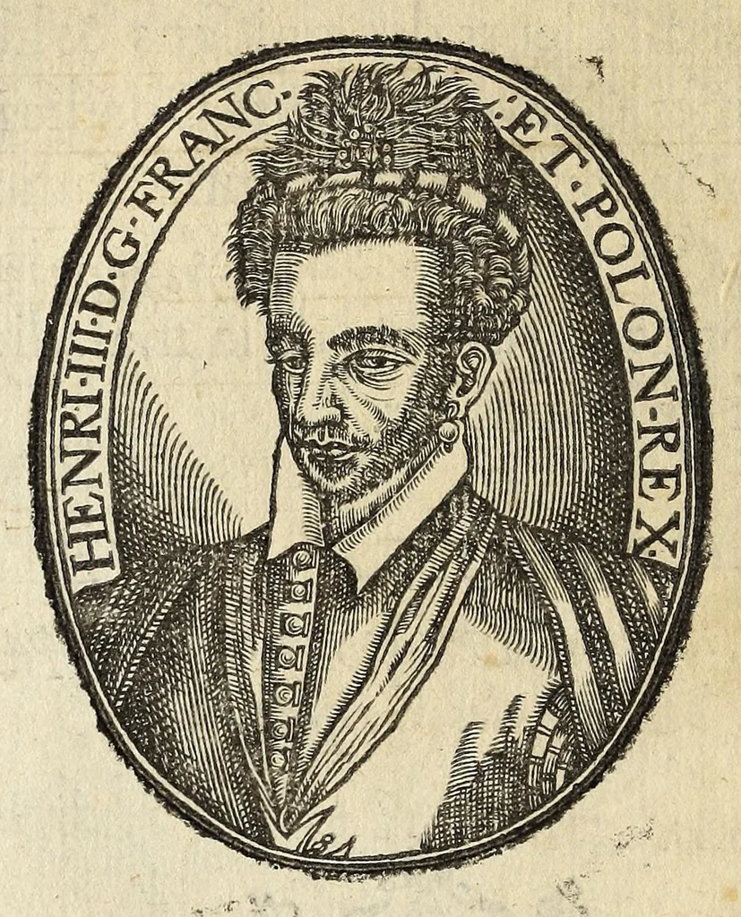 An illustration from Brief discours de la magnifique reception faicte par la Maiesté du roy Henry troisiesme ... aux ambassadeurs des puissans & libre potentats, Suisses, Grisons, & leurs coalliez ..., 1585, leaf 4