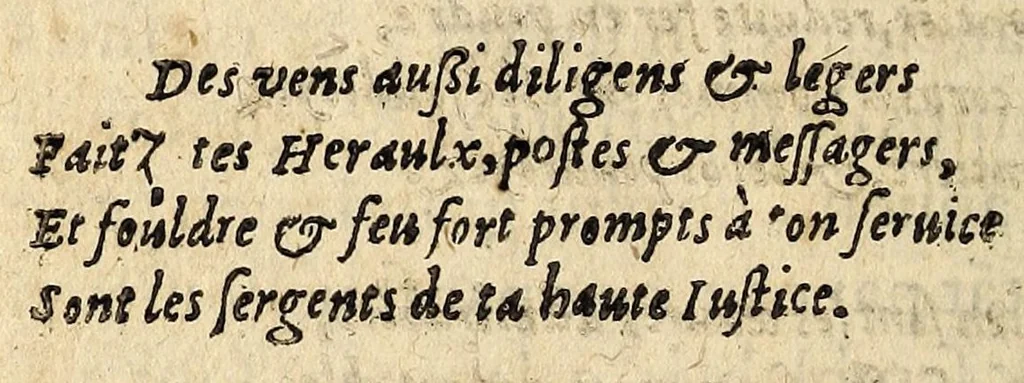 An illustration from Brief discours du merueilleux & terrible accident aduenu par feu, en la ville de Venise, apres les triumphes & magnifiscences faictes a l'election du duc. Auec vne exortation faicte au peuple par vn docteur en theologie d'icelle ville., 1574, leaf 30