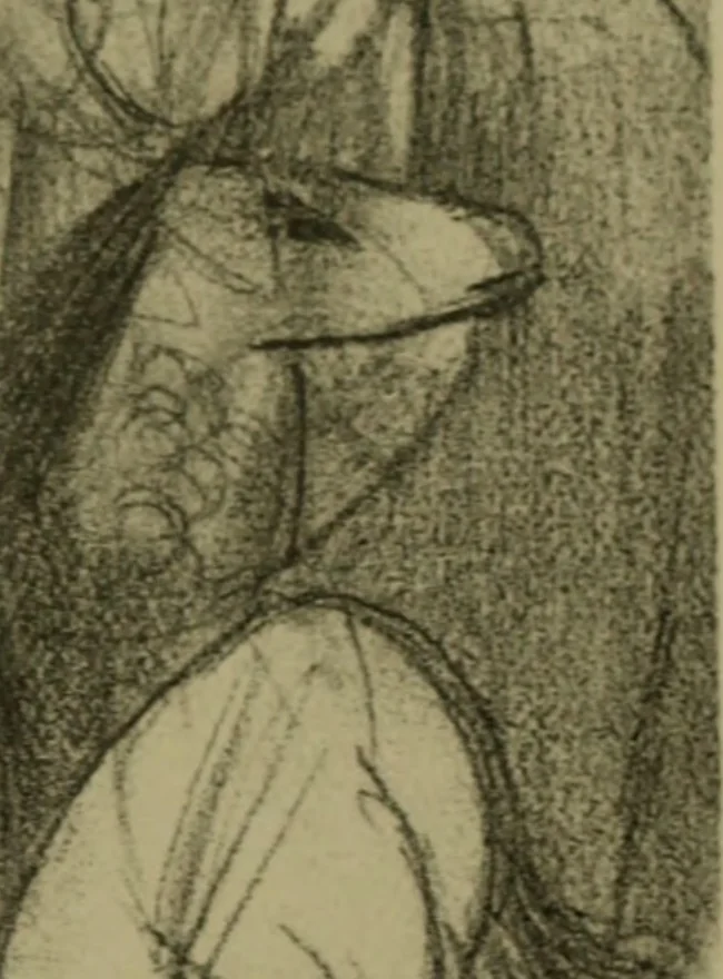 An illustration from Briefe, Aufzeichnungen und Aphorismen, 1920, leaf 66