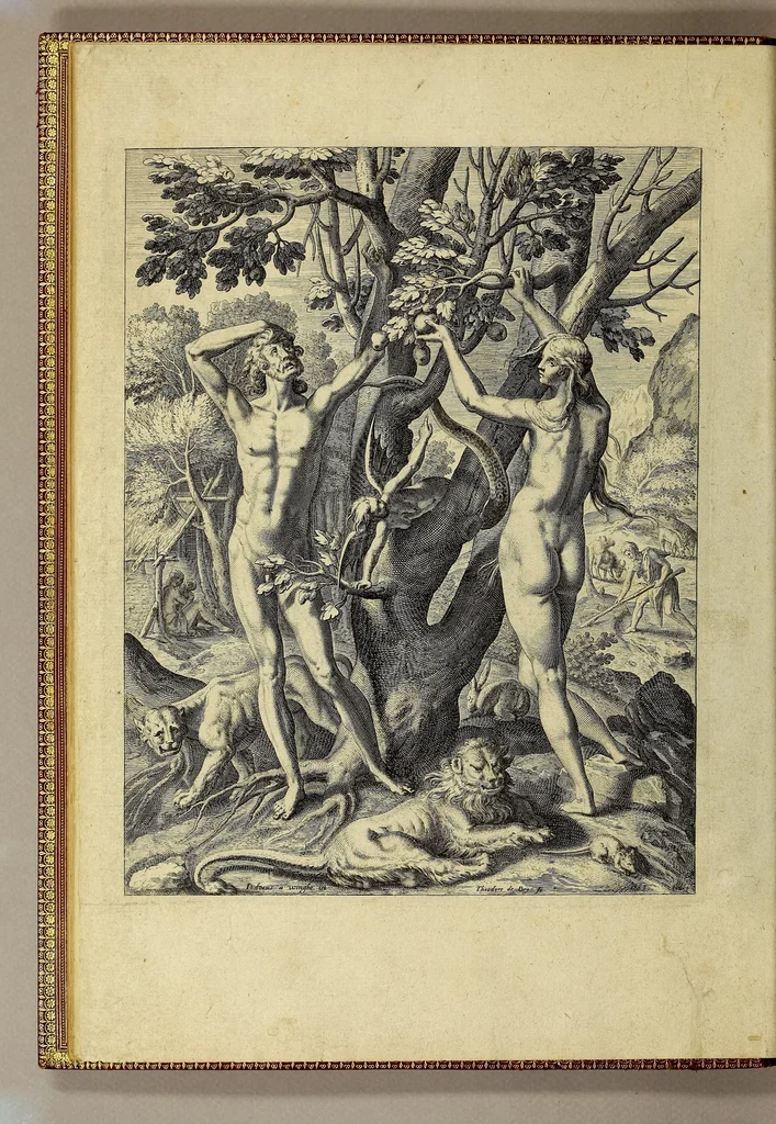 An illustration from A briefe and true report of the new found land of Virginia, : of the commodities and of the nature and manners of the naturall inhabitants. Discouered by the English colony there seated by Sir Richard Greinuile knight in the yeere 1585. Which remained vnder the gouernment of twelue monethes, at the speciall charge and direction of the honourable Sir Walter Raleigh knight lord warden of the stanneries who therein hath beene fauoured and authorised by her maiestie and her letters patents:, 1590, leaf 10