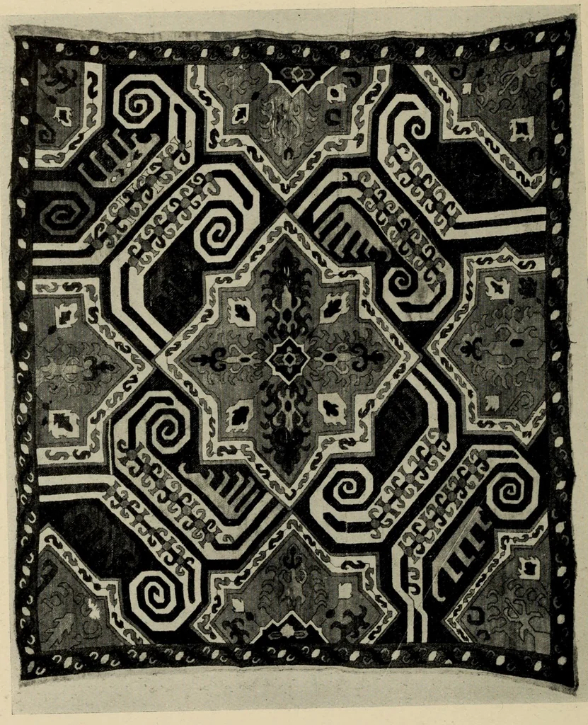 An illustration from Brief guide to the Persian embroideries, 1929, leaf 28