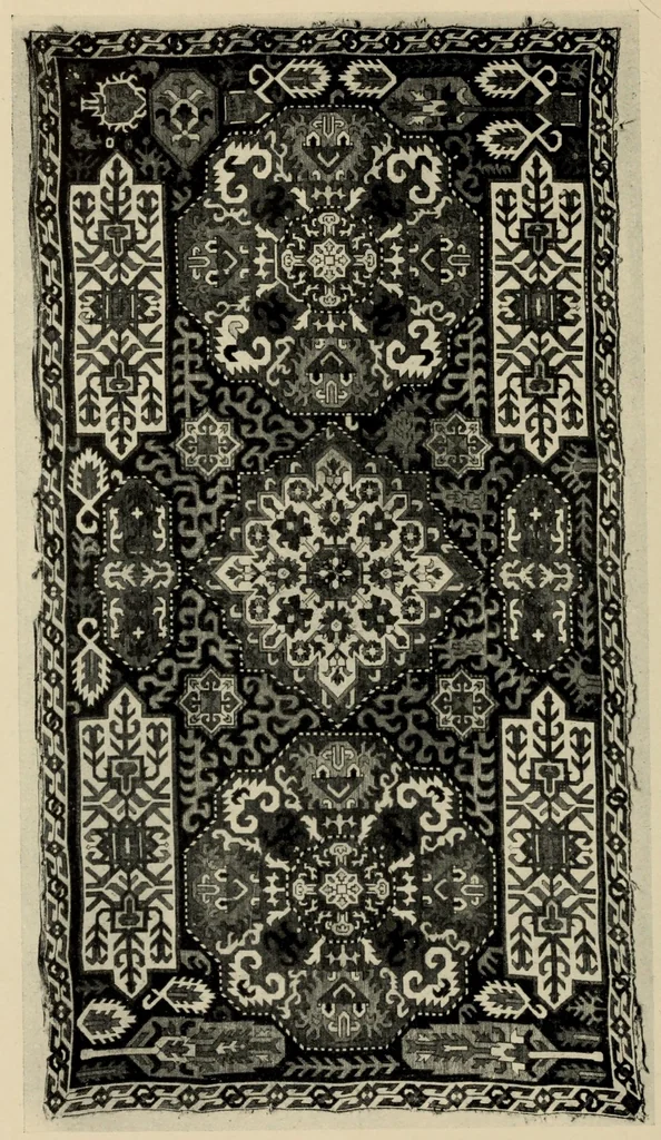 An illustration from Brief guide to the Persian embroideries, 1929, leaf 30