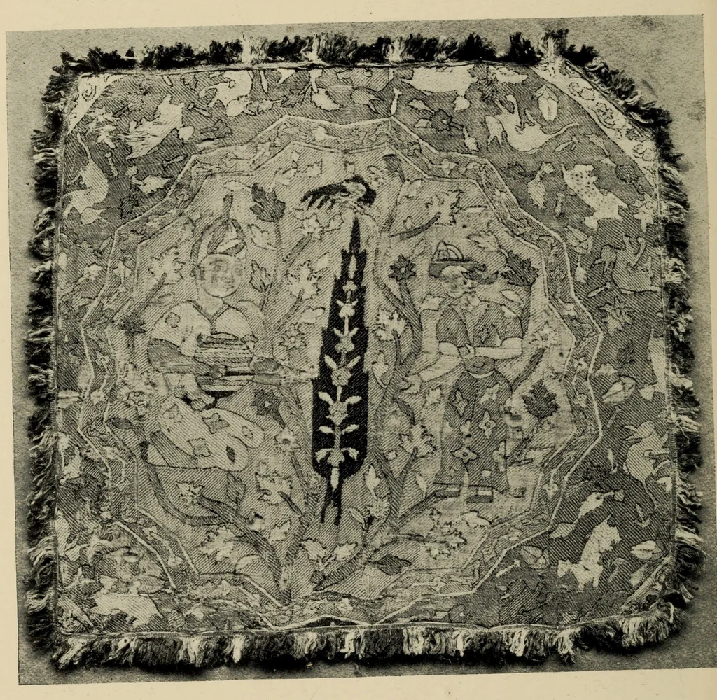 An illustration from Brief guide to the Persian embroideries, 1929, leaf 36