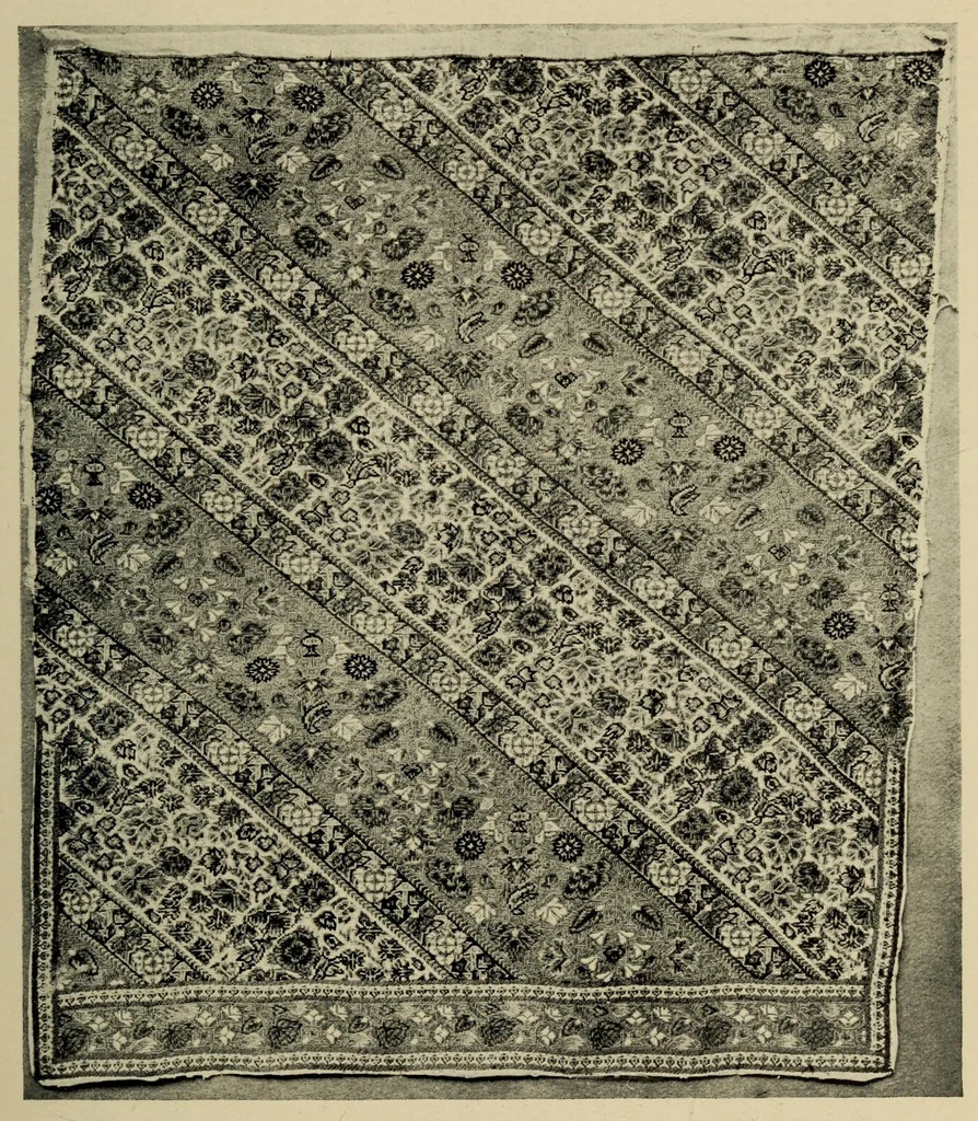 An illustration from Brief guide to the Persian embroideries, 1929, leaf 41