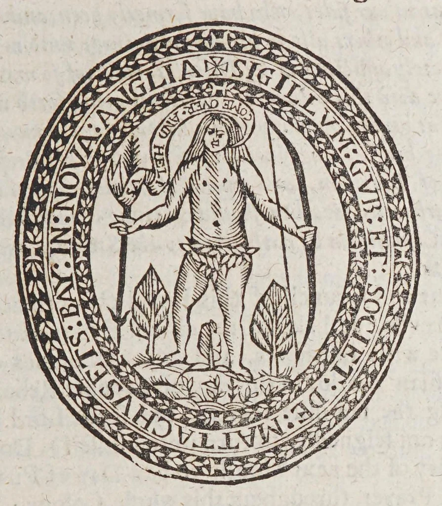 An illustration from A brief history of the vvar with the Indians in New-England. : From June 24. 1675. (when the first English-man was murdered by the Indians) to August 12. 1676. when Philip, alias Metacomet, the principal author and beginner of the war, was slain. Wherein the grounds, beginning, and progress of the war, is summarily expressed. Together with a serious exhortation to the inhabitants of that land., 1676, leaf 31