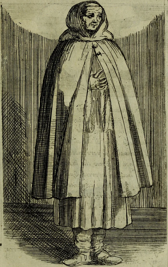 An illustration from Briefve histoire de l'institution des ordres religieux : avec les figures de leurs habits, 1680, leaf 116