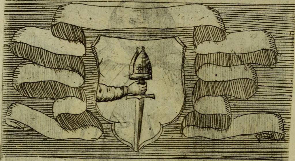 An illustration from Briefve histoire de l'institution des ordres religieux : avec les figures de leurs habits, 1680, leaf 117