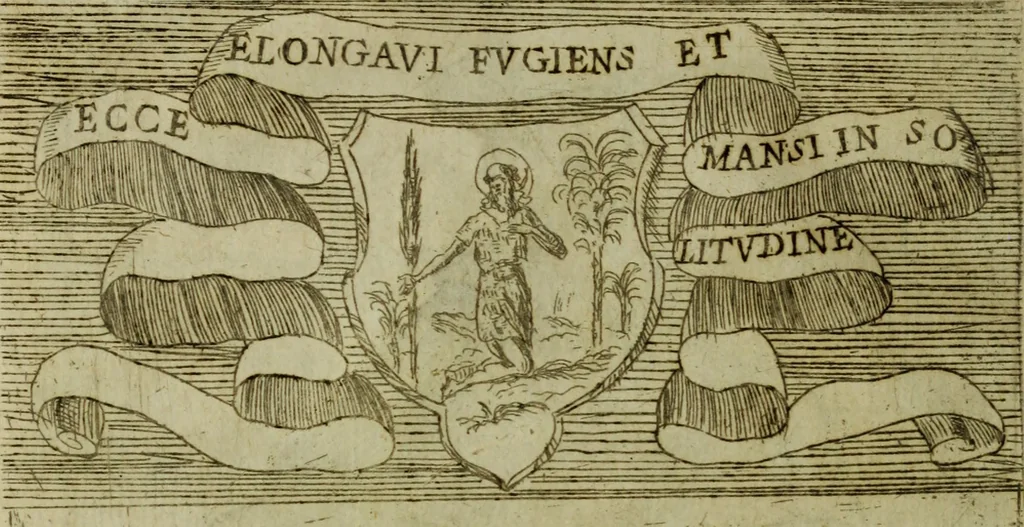 An illustration from Briefve histoire de l'institution des ordres religieux : avec les figures de leurs habits, 1680, leaf 153