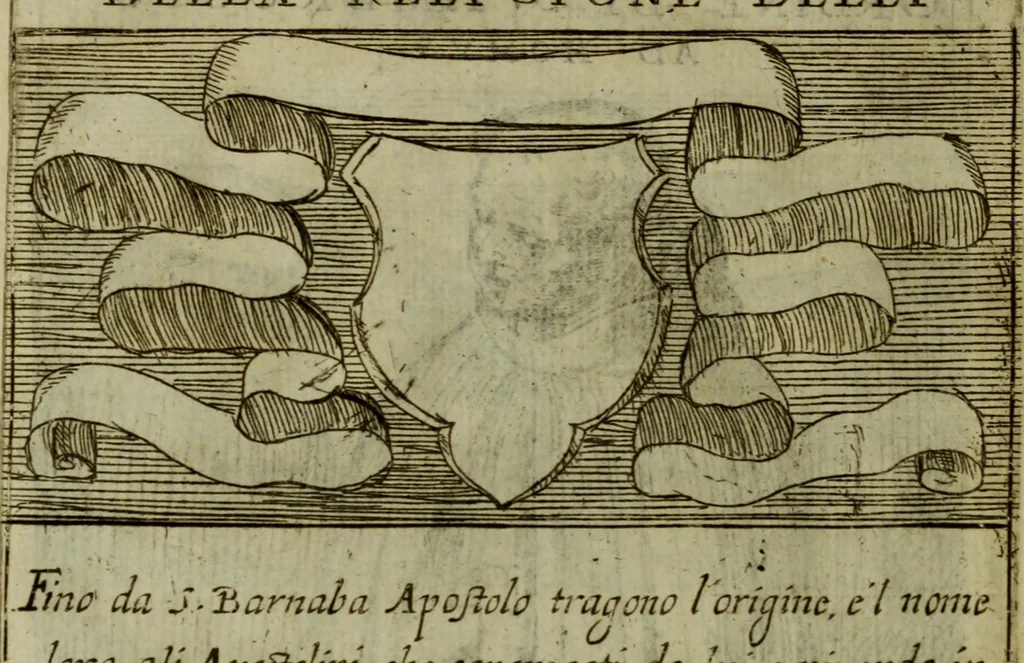 An illustration from Briefve histoire de l'institution des ordres religieux : avec les figures de leurs habits, 1680, leaf 169