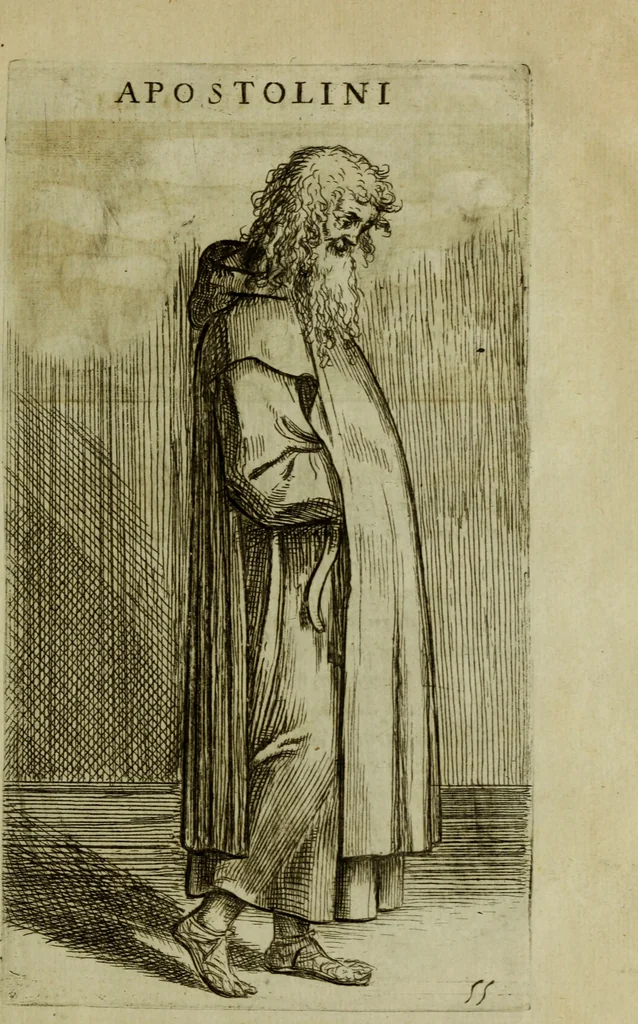 An illustration from Briefve histoire de l'institution des ordres religieux : avec les figures de leurs habits, 1680, leaf 170