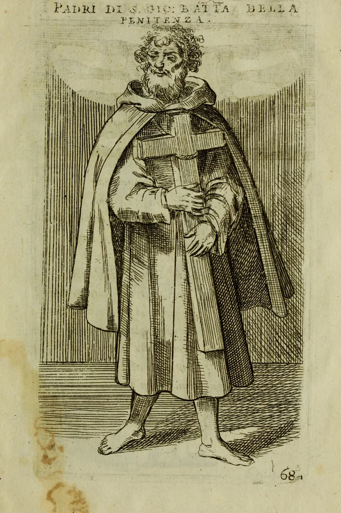 An illustration from Briefve histoire de l'institution des ordres religieux : avec les figures de leurs habits, 1680, leaf 194