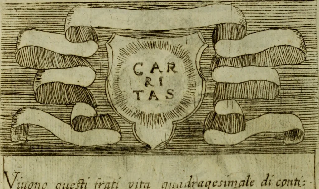 An illustration from Briefve histoire de l'institution des ordres religieux : avec les figures de leurs habits, 1680, leaf 195
