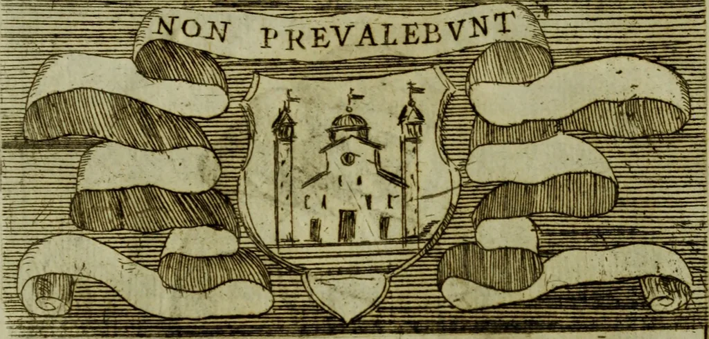 An illustration from Briefve histoire de l'institution des ordres religieux : avec les figures de leurs habits, 1680, leaf 199