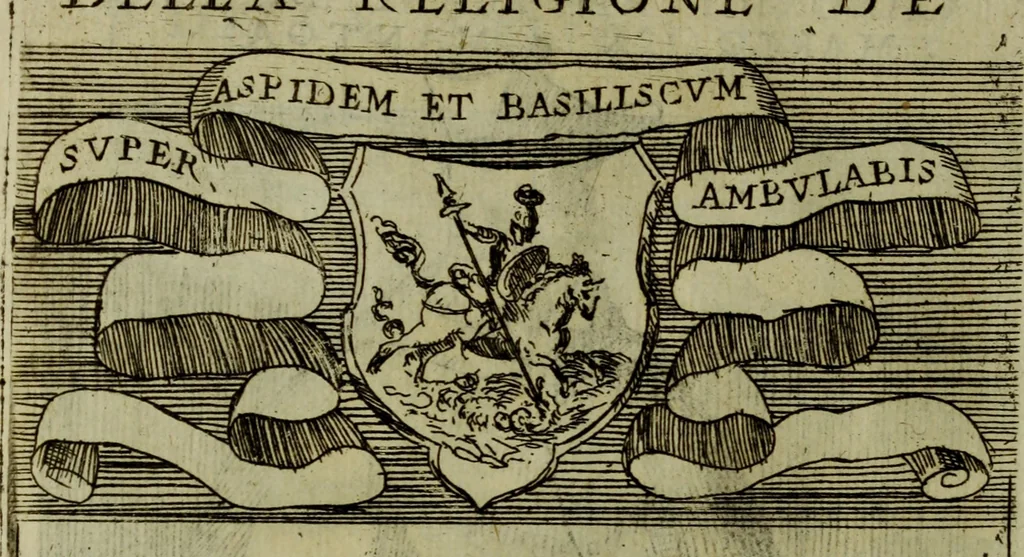 An illustration from Briefve histoire de l'institution des ordres religieux : avec les figures de leurs habits, 1680, leaf 69