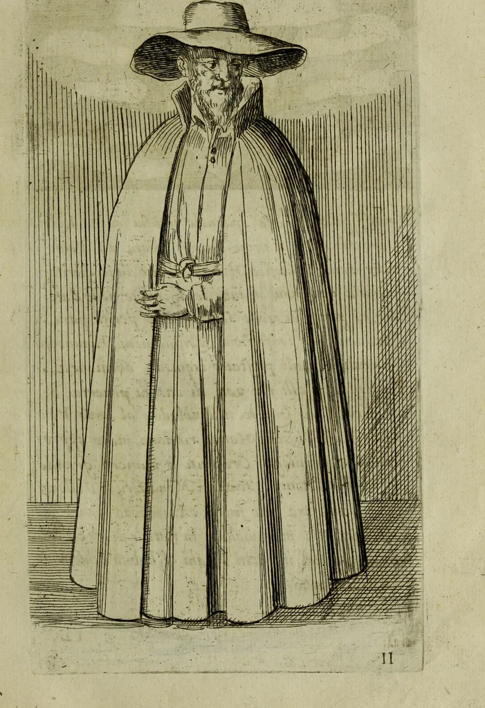 An illustration from Briefve histoire de l'institution des ordres religieux : avec les figures de leurs habits, 1680, leaf 82