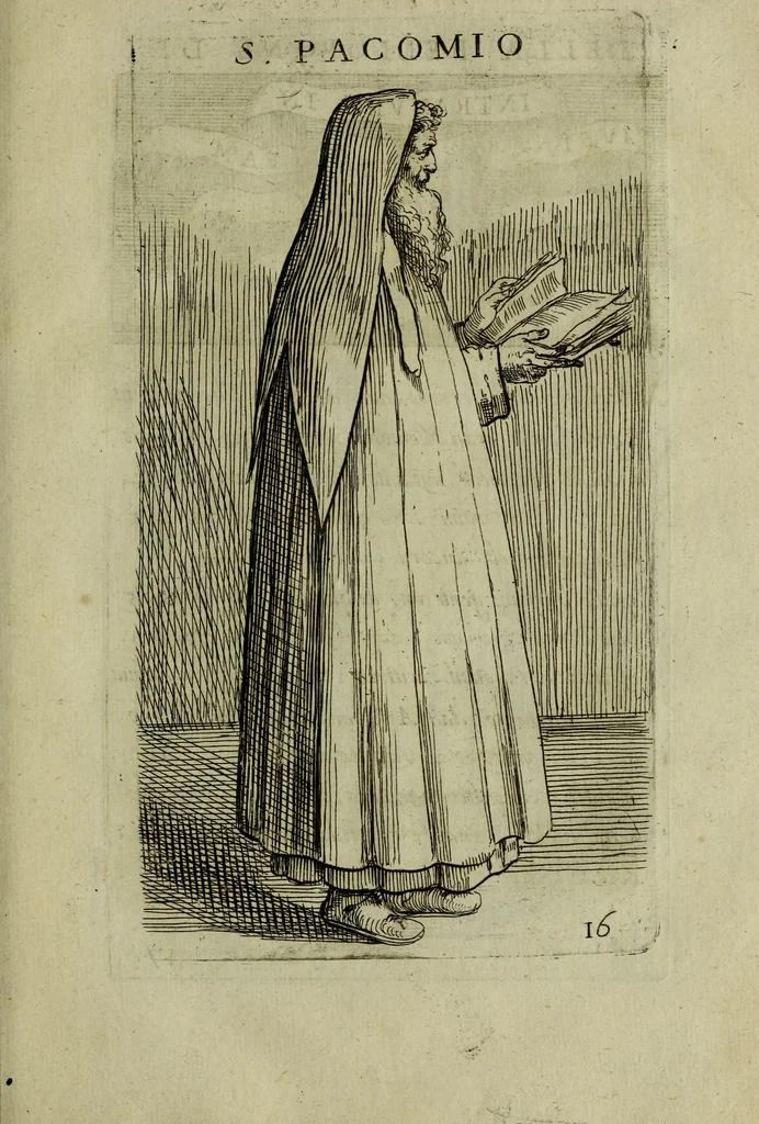 An illustration from Briefve histoire de l'institution des ordres religieux : avec les figures de leurs habits, 1680, leaf 92