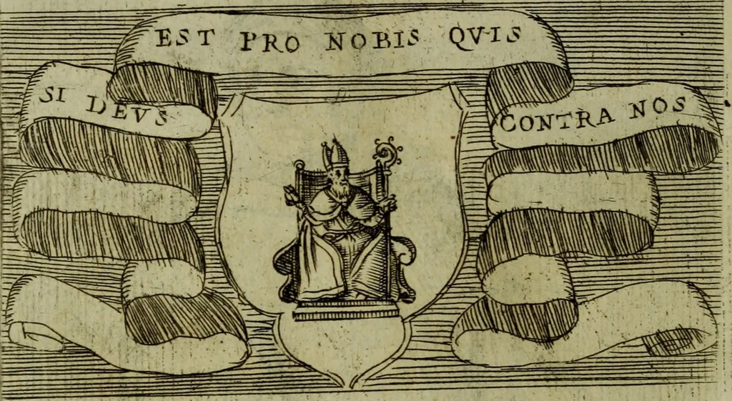 An illustration from Briefve histoire de l'institution des ordres religieux : avec les figures de leurs habits, 1680, leaf 97