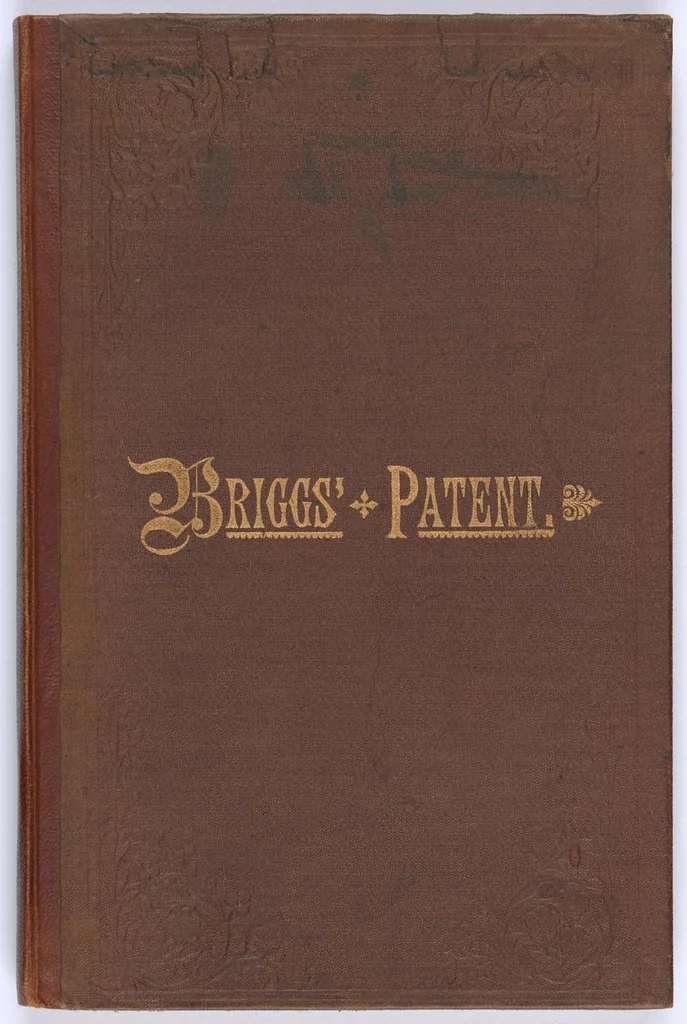 An illustration from Briggs & Co.'s patent transferring papers, 1880, leaf 0