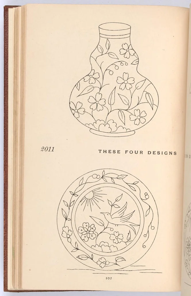 An illustration from Briggs & Co.'s patent transferring papers, 1880, leaf 103