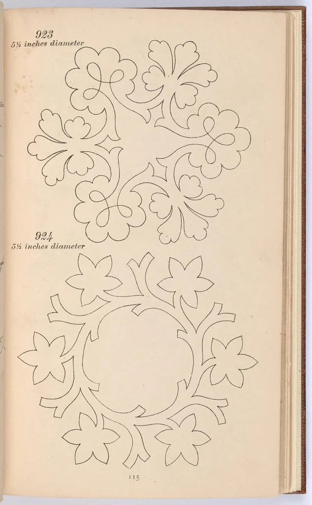 An illustration from Briggs & Co.'s patent transferring papers, 1880, leaf 110