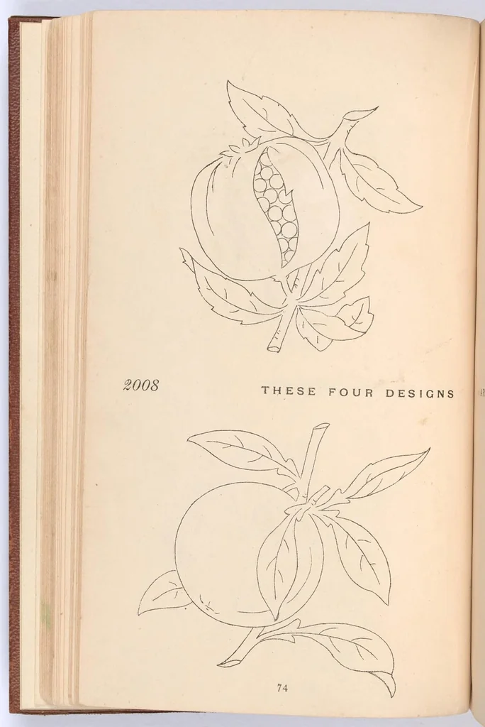 An illustration from Briggs & Co.'s patent transferring papers, 1880, leaf 77