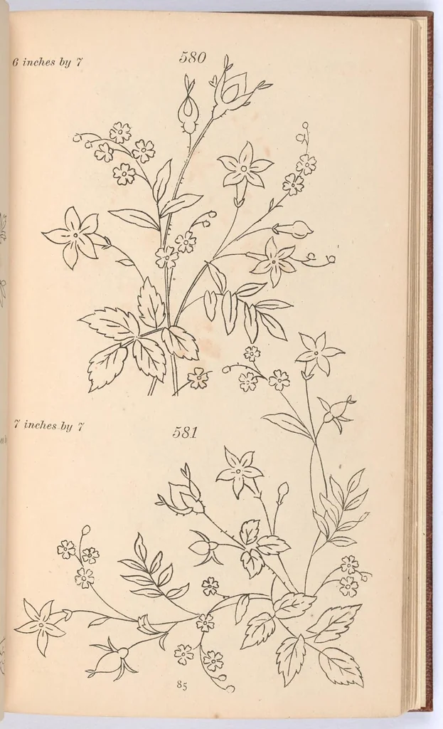 An illustration from Briggs & Co.'s patent transferring papers, 1880, leaf 88