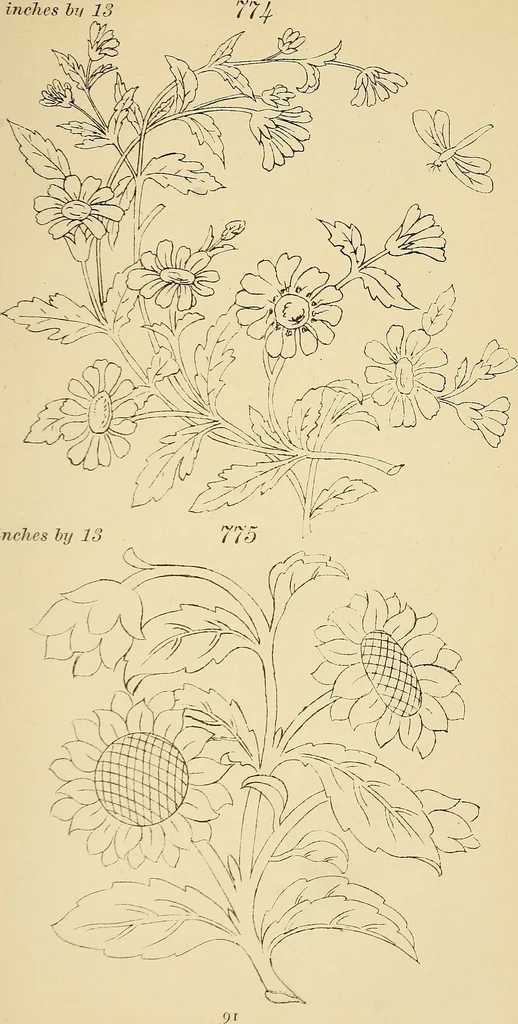An illustration from Briggs & Co.'s patent transferring papers : protected by Her Most Gracious Majesty's royal letters patent, 1880, leaf 102