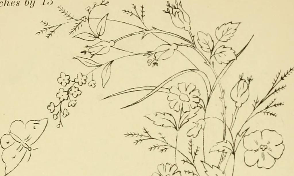 An illustration from Briggs & Co.'s patent transferring papers : protected by Her Most Gracious Majesty's royal letters patent, 1880, leaf 103