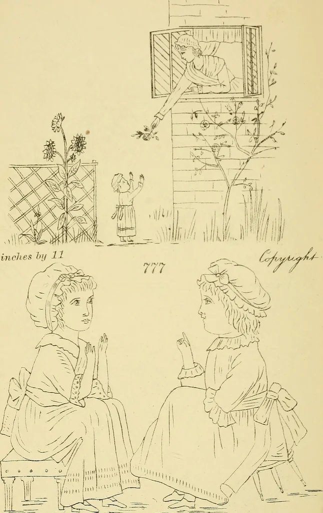 An illustration from Briggs & Co.'s patent transferring papers : protected by Her Most Gracious Majesty's royal letters patent, 1880, leaf 109
