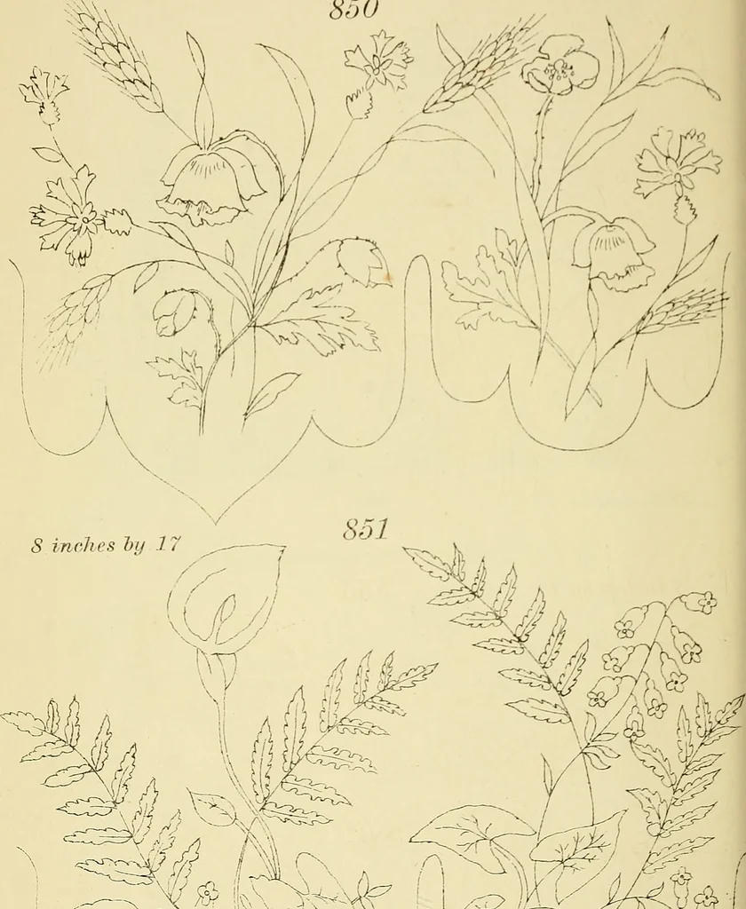 An illustration from Briggs & Co.'s patent transferring papers : protected by Her Most Gracious Majesty's royal letters patent, 1880, leaf 111