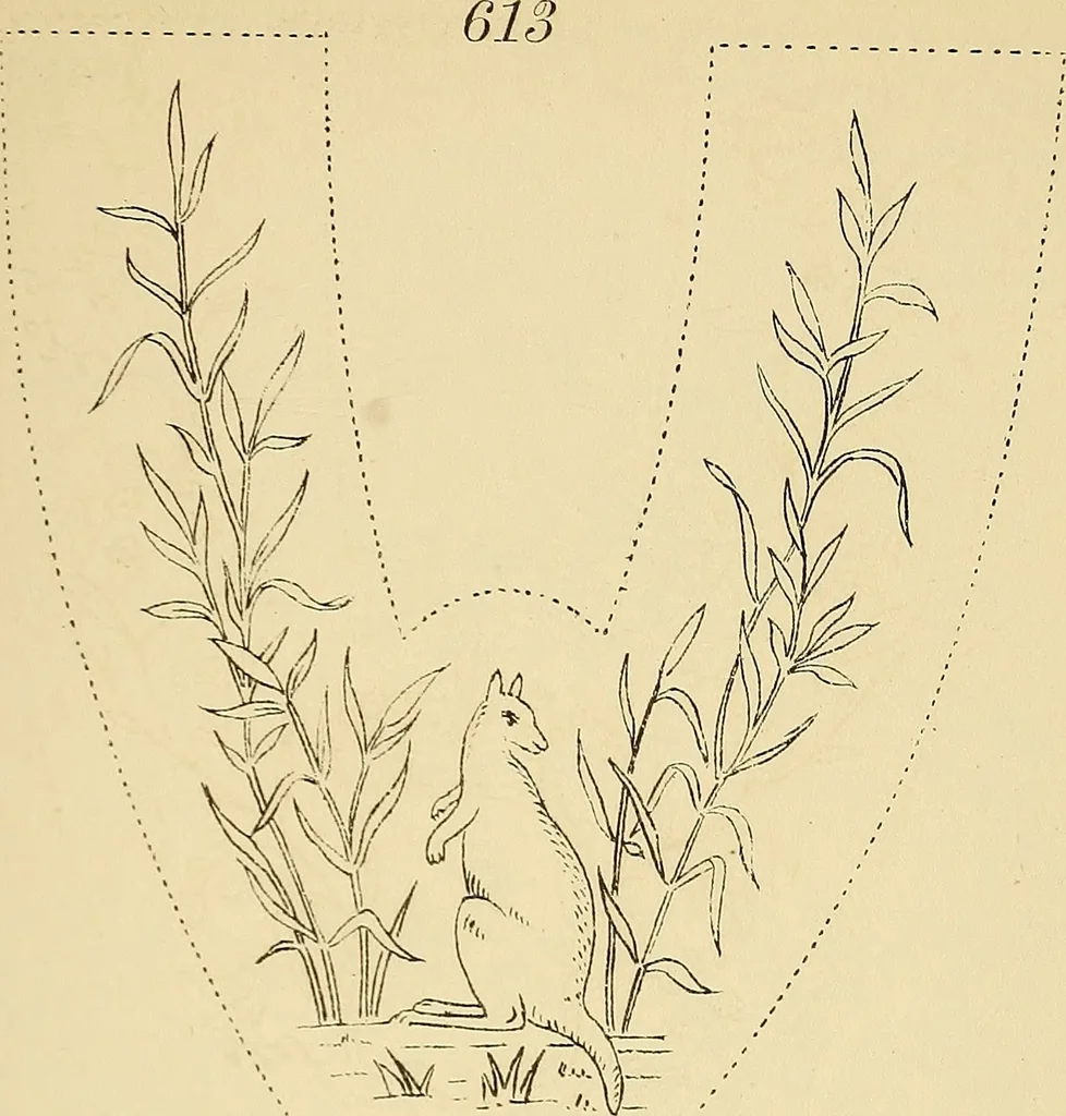 An illustration from Briggs & Co.'s patent transferring papers : protected by Her Most Gracious Majesty's royal letters patent, 1880, leaf 122