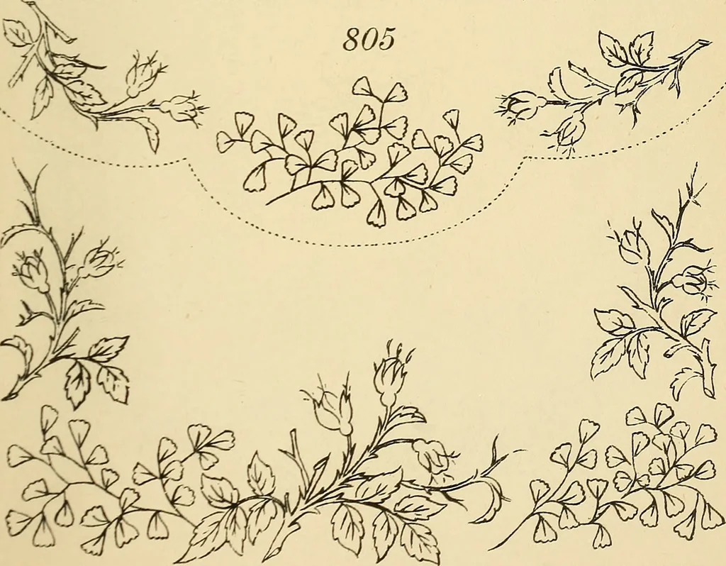 An illustration from Briggs & Co.'s patent transferring papers : protected by Her Most Gracious Majesty's royal letters patent, 1880, leaf 124