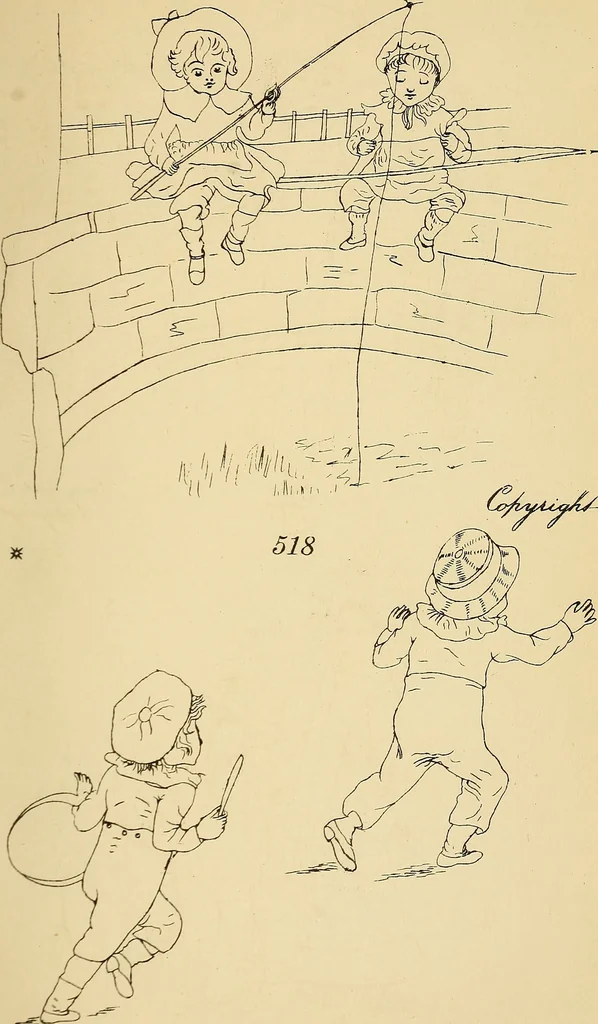 An illustration from Briggs & Co.'s patent transferring papers : protected by Her Most Gracious Majesty's royal letters patent, 1880, leaf 134