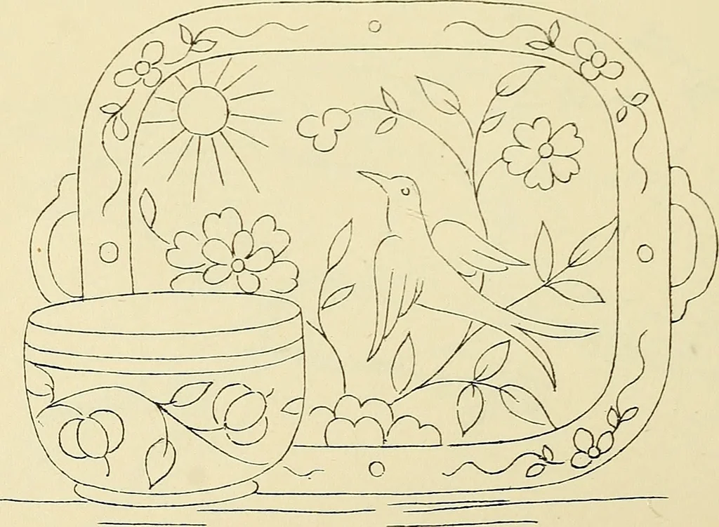 An illustration from Briggs & Co.'s patent transferring papers : patented for the United States of America, 1880, leaf 107