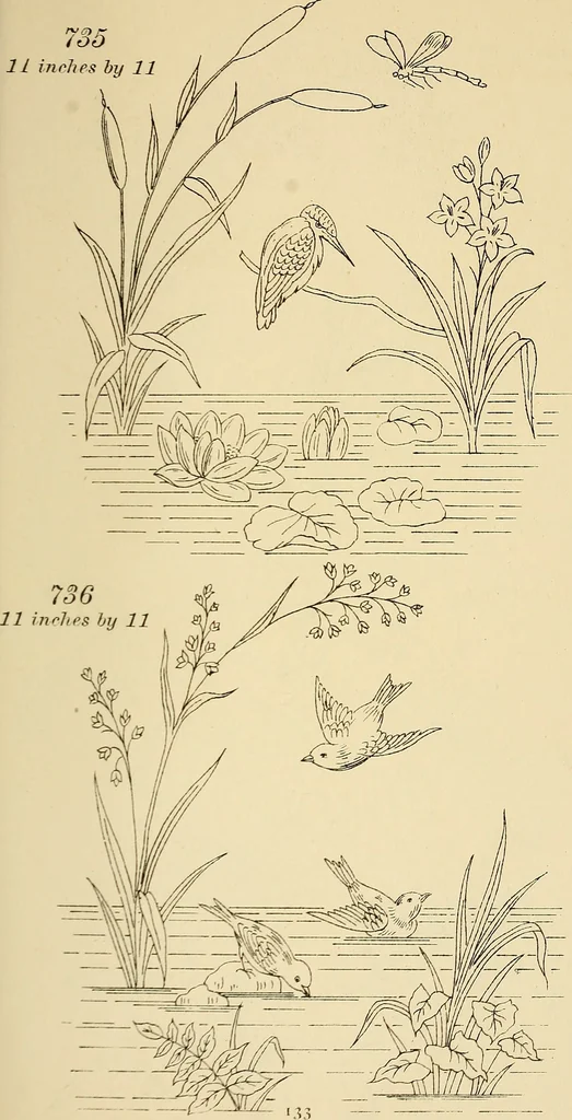 An illustration from Briggs & Co.'s patent transferring papers : patented for the United States of America, 1880, leaf 142