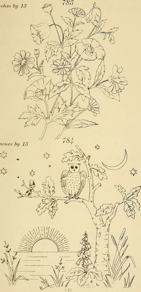 An illustration from Briggs & Co.'s patent transferring papers : patented for the United States of America, 1880, leaf 146